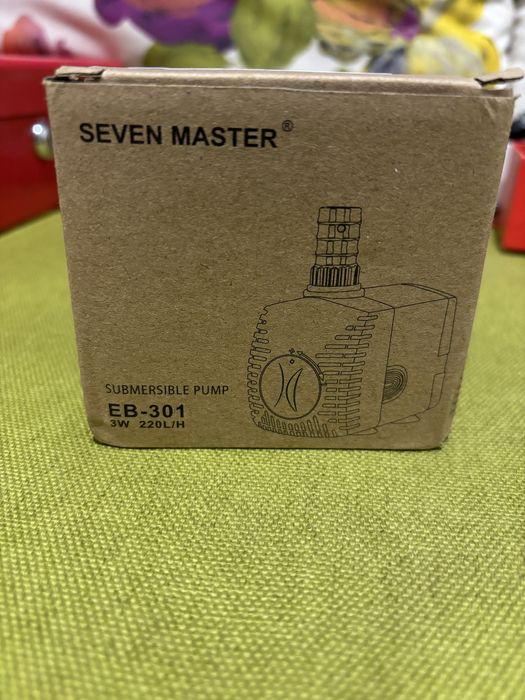 Помпа Seven Master EB-301 для акваріумів, тераріумів, фонтанчиків