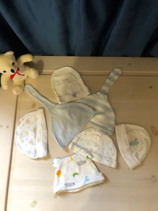 Шапочки для немовлят