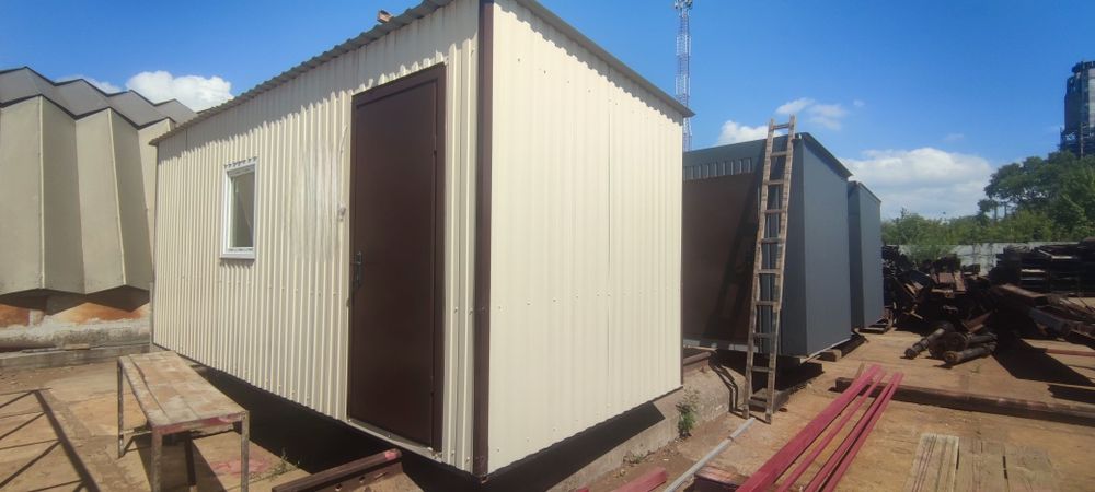 Строительный вагончик(прорабка),бытовка,домик р.6х2,4x2,6м.