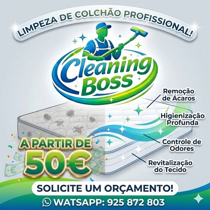 Limpeza de colchão