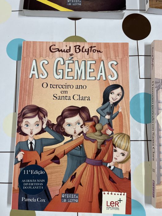 Livros coleção As gémeas