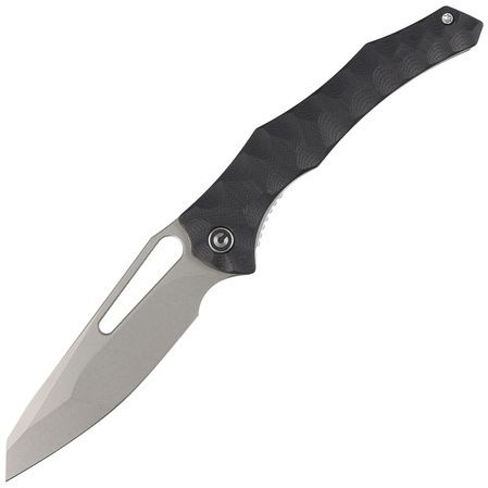 Nóż składany CIVIVI Spiny Dogfish Black G10, Stonewashed 14C28N by Gav