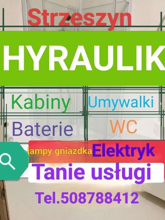 Hydraulik/ Tanie Uslugi Strzeszyn Naramowice Podolany  Piątkowo