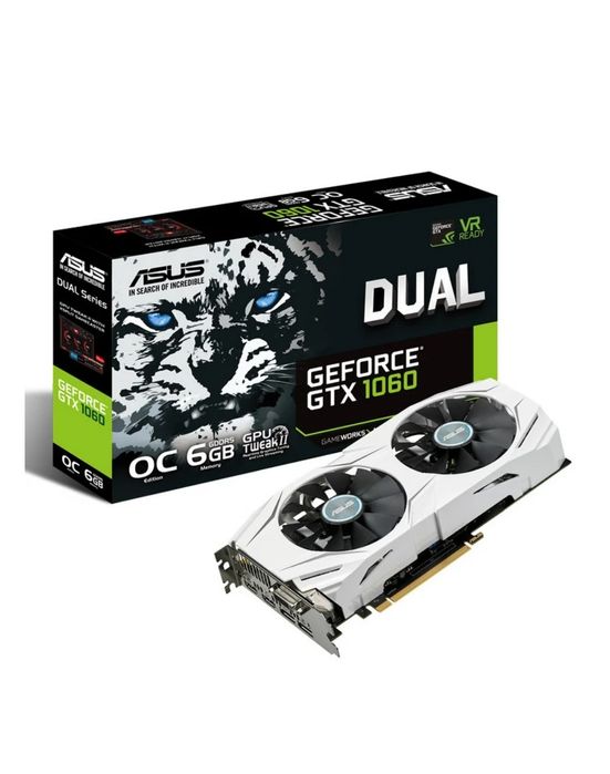 Placa Gráfica NVIDIA GeForce Asus Dual GTX OC 1060 6gb GDDR5