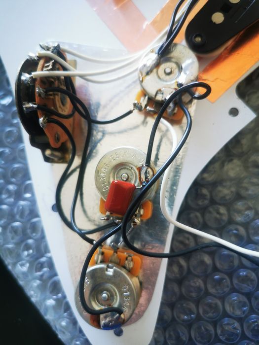 Pickguard Fender Stratocaster 50s alnico