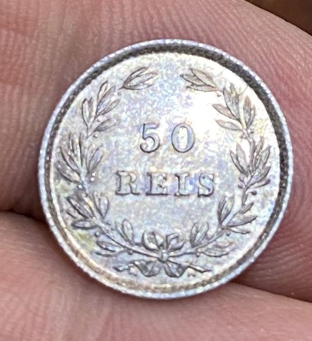 Moeda 548 - 50 Reis D. LUIS 1875