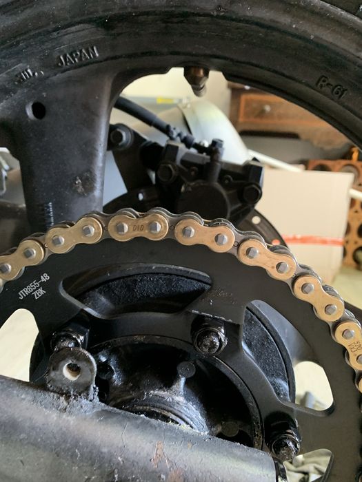Yamaha XJ600 Diversion com problema no motor