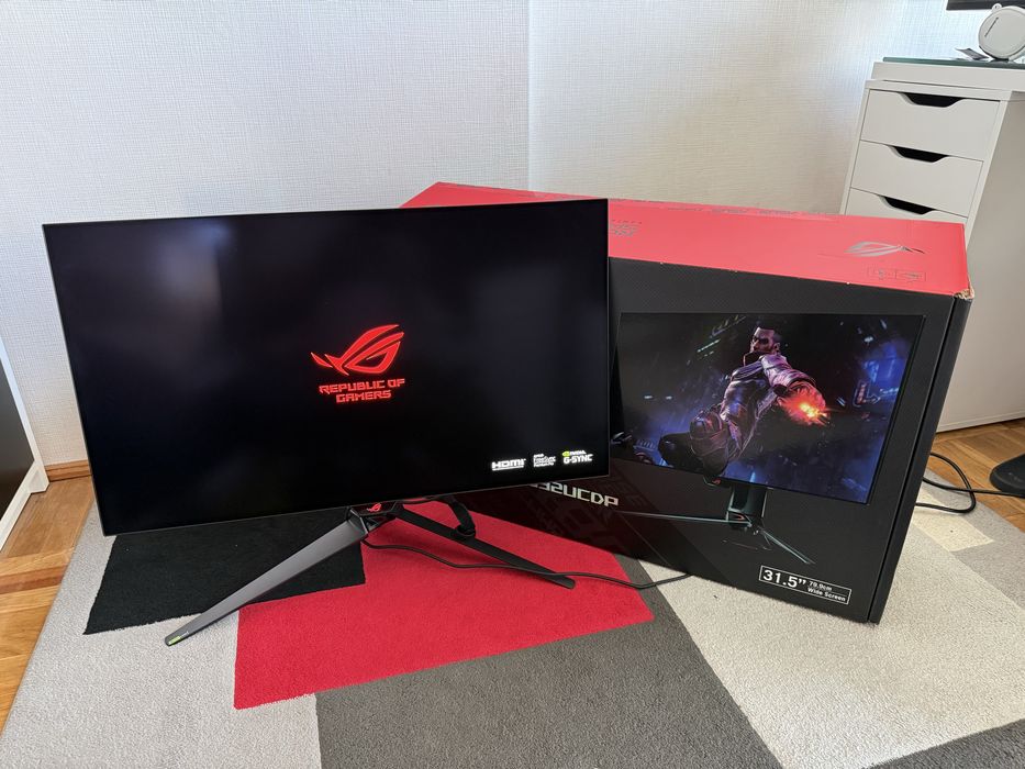 Okazja !!!  Monitor ASUS ROG Swift PG32UCDP OLED 31.5” 244Hz 4k Gwarancja Paragon 2 miesieczny