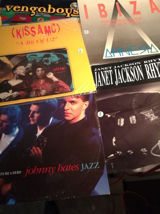 Maxi-singles vinil dos anos 80 e 90