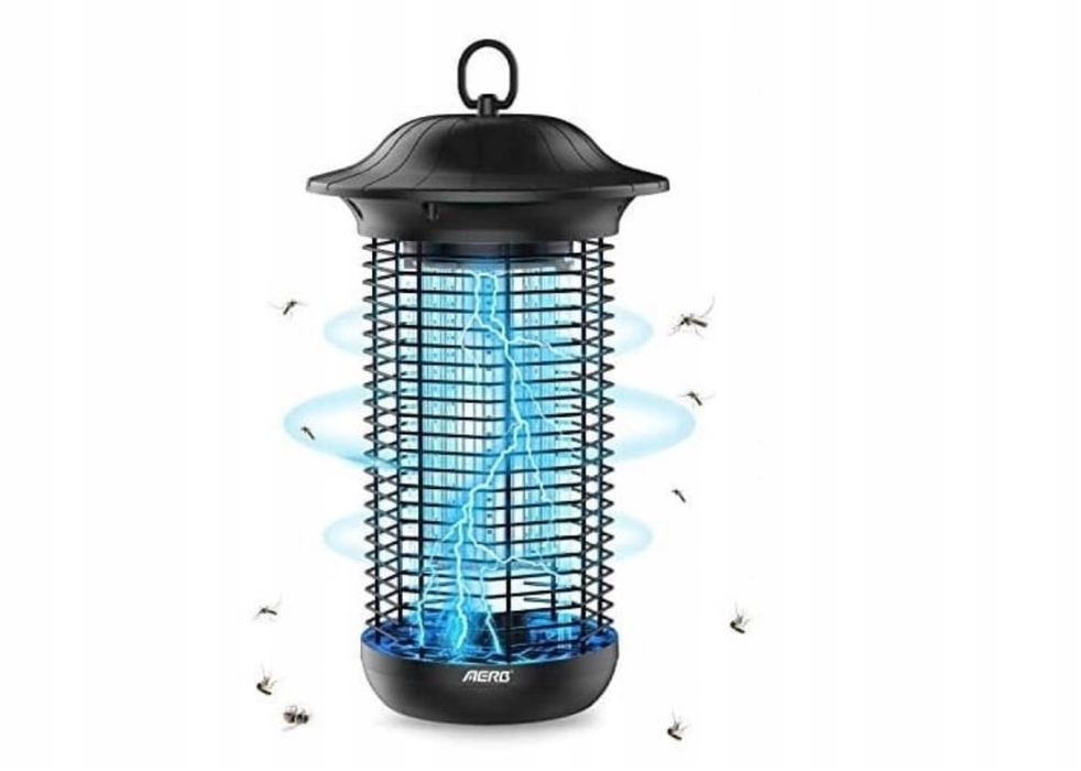 Aerb Lampa Na Owady Komary Bug Zapper 4000V 75m2