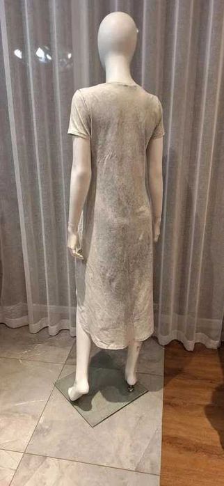 Szara długa sukienka Letticia – okazja! #4