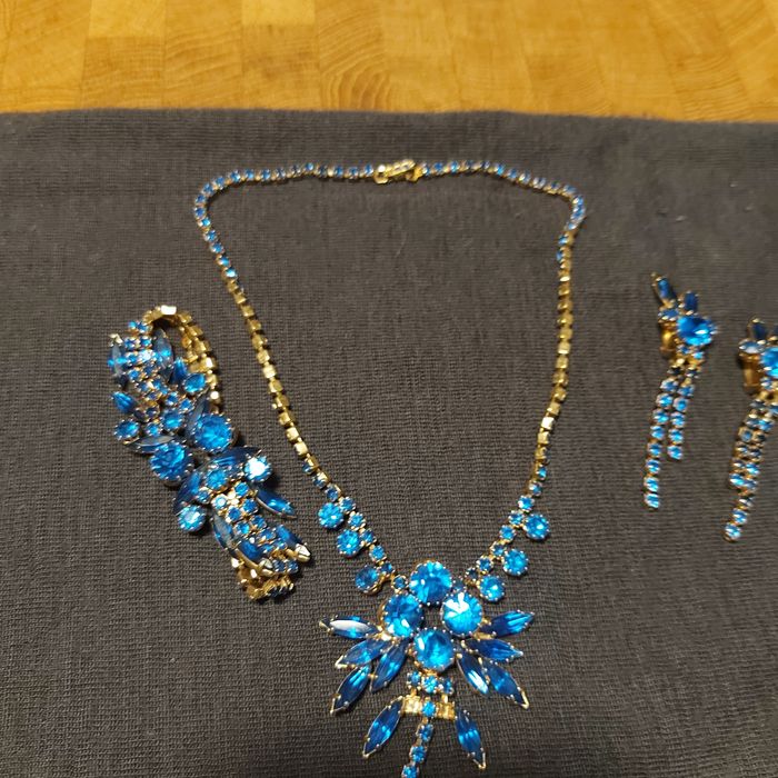 Naszyjnik i branzoletka  lata 70