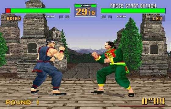 [Sega Saturn] - Virtua Fighter 2