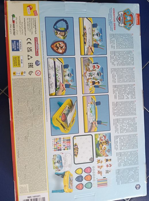 Patrol table paw with markers64586344032643122