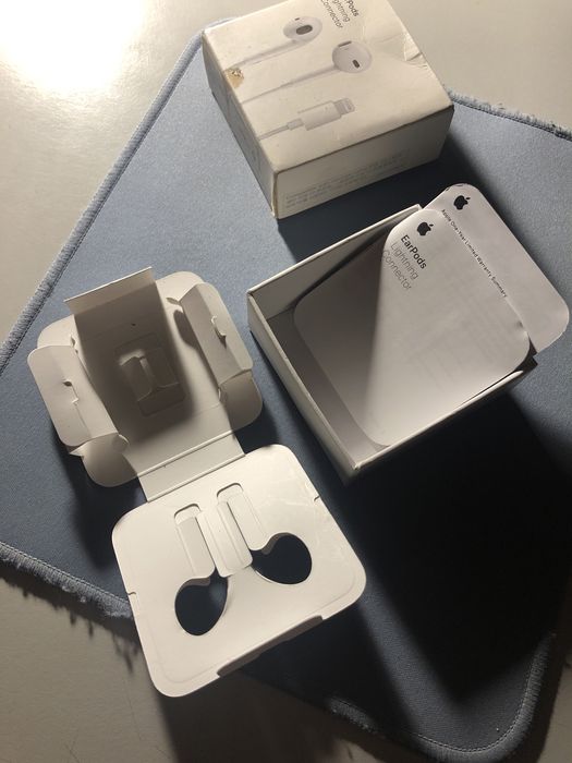 Caixa de Ear Pods Original (Lightning) (Vazia)