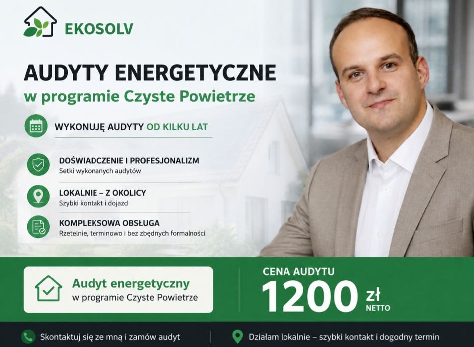 Audyt Energetyczny  - Czyste Powietrze