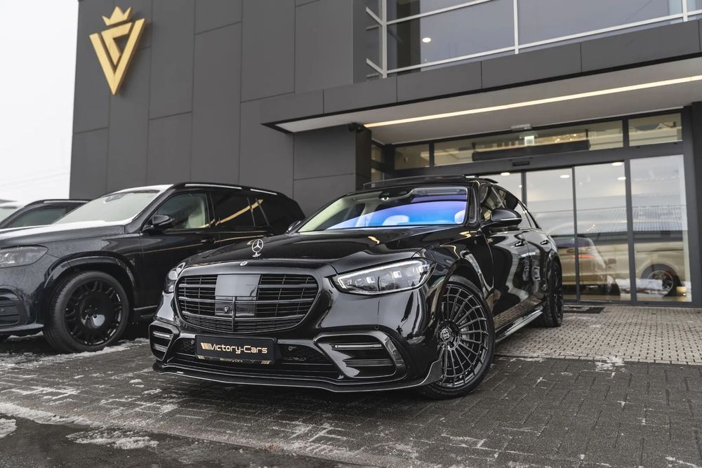Mercedes-Benz Klasa S / F.Vat- Marża / Brabus Look / Exclusive / Chauffeur / Burmester !!!