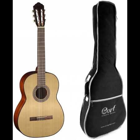 Gitara klasyczna 3/4 Cort AC 70 z pokrowcem