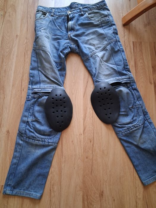 Spodnie motocyklowe dżinsowe Vanucci
