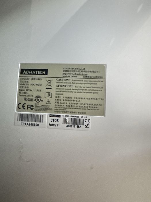 ‼️СЕНСОРНІ Моноблоки ADVANTECH POC-W243 AIO 23.8” IPS i7-6600U/8gb/128