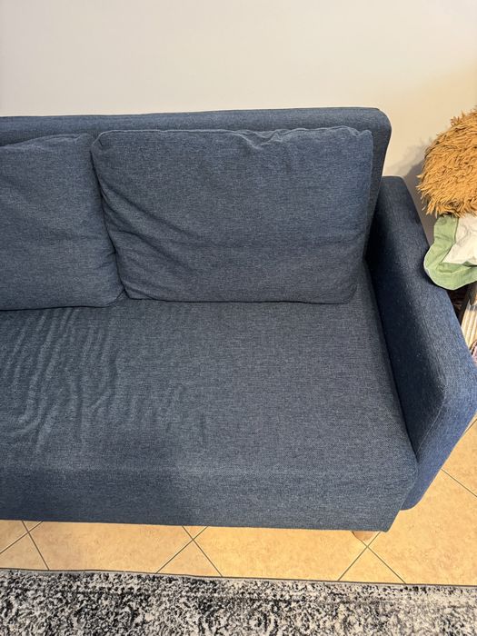 Sofa narożna, skladana,
