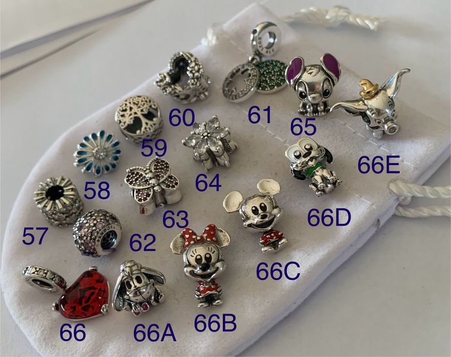 Charms do bransoletki Pandora