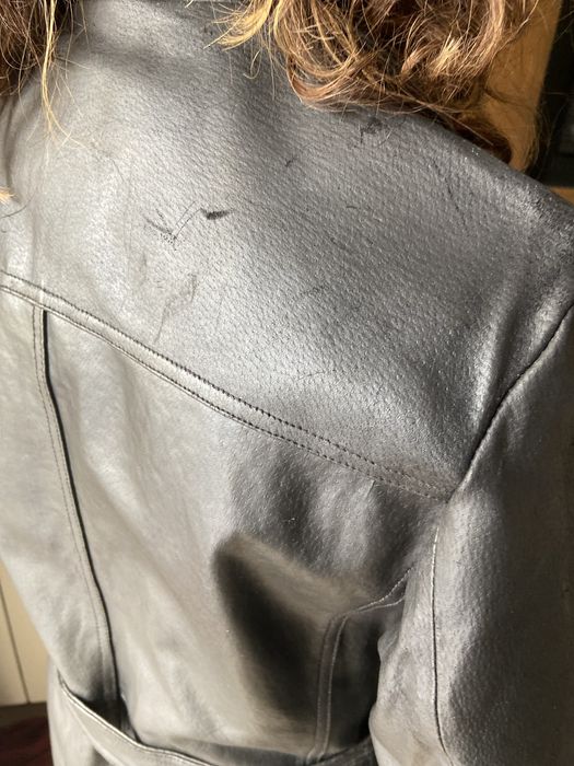 Babardine de pele preta