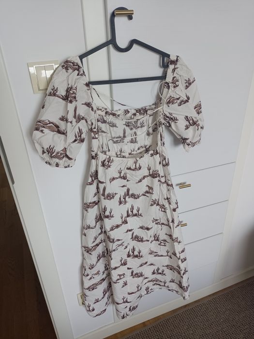 Sukienka letnia wiązany tył S/ M
