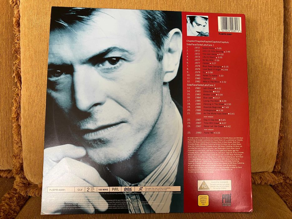 LaserDisc - David Bowie - The Video Collection