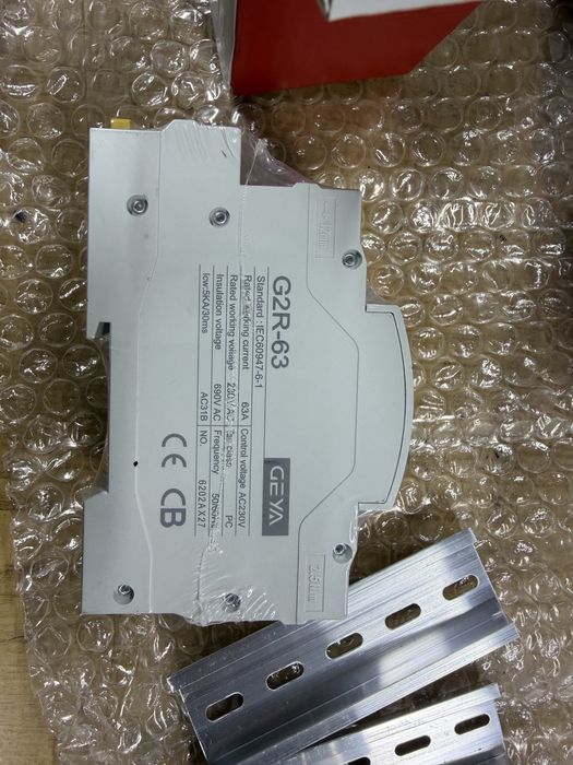 Авр Geya TONGOU 2p 63A автоматичного введення резерву