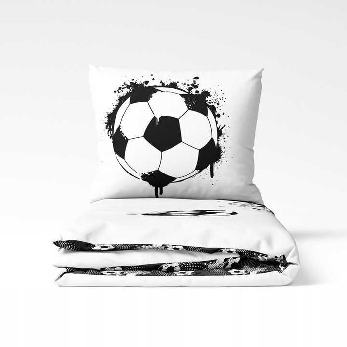 2*Pościel Piłka 140x200 Football dla Fanów Piłki Nożnej