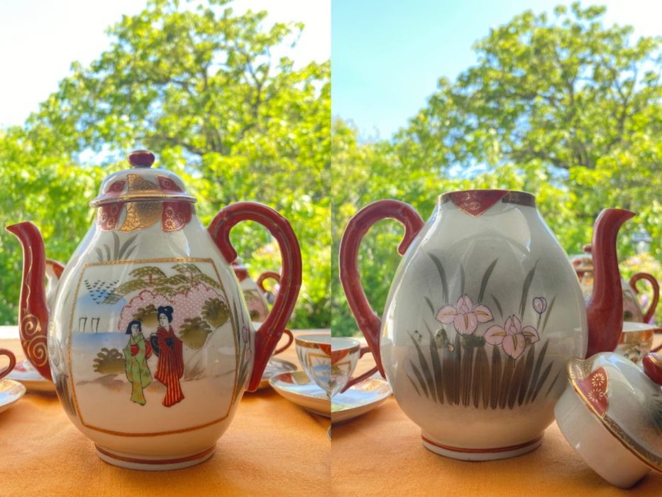 Serviço de Chá em porcelana