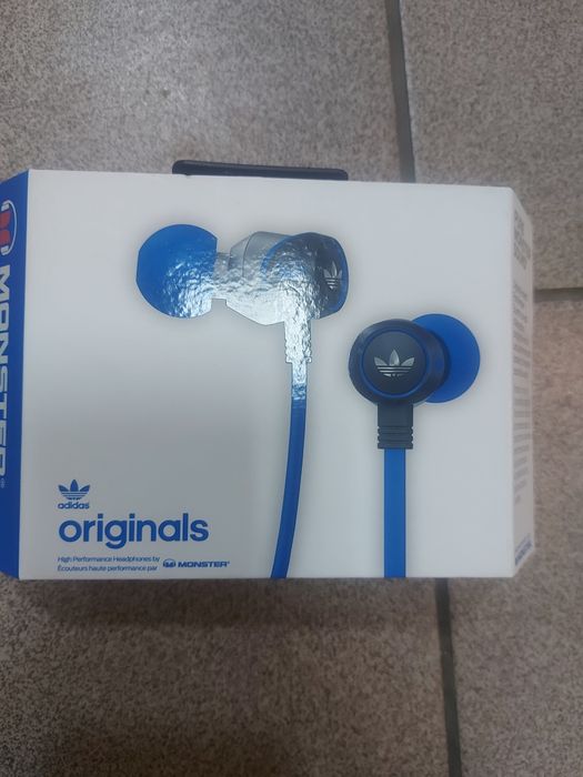 Навушники Monster adidas IN-EAR BLUE