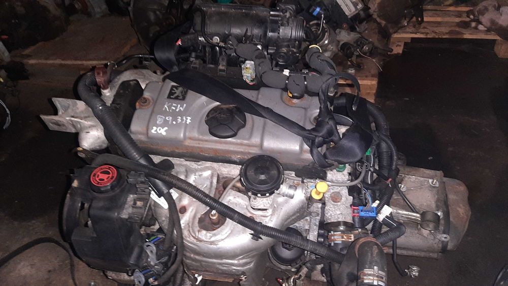 silnik kompletny KFW 89tyś peugeot 206
