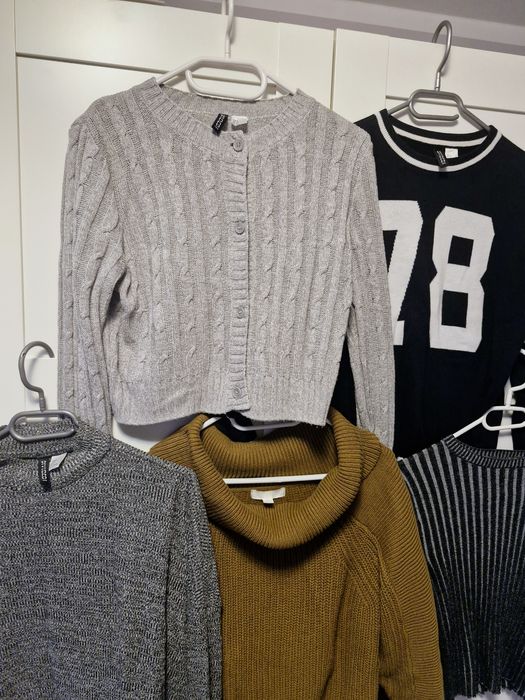 Paka swetrów damskich XS/S H&M