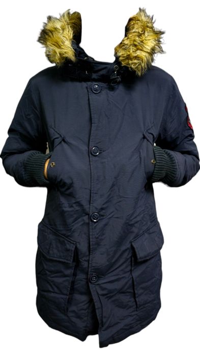 Куртка парка пуховик Superdry Rescue Indigo Everest