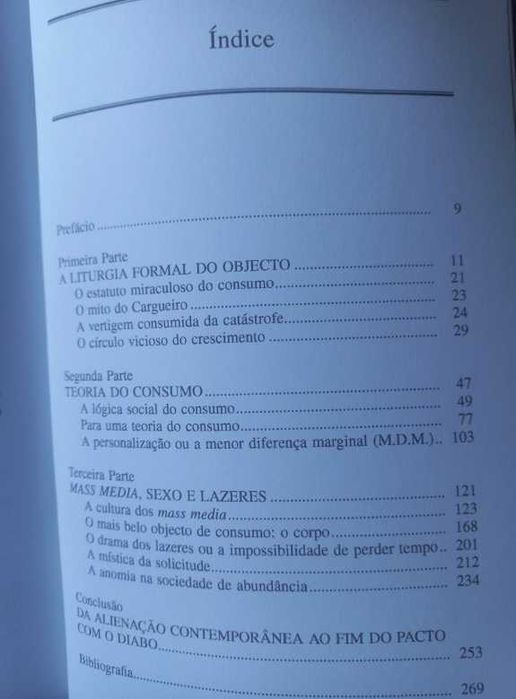 A Sociedade de Consumo - Jean Baudrillard
