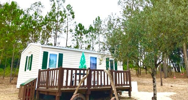 Venda de duas casas móveis, mobile homes