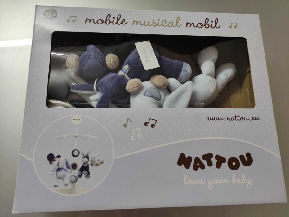 Mobile Musical bebé da marca Nattou
