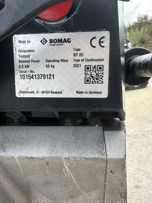 Stopa !!! 2021 ROK !!! ubijak gruntu zagęszczarka skoczek bomag wacker