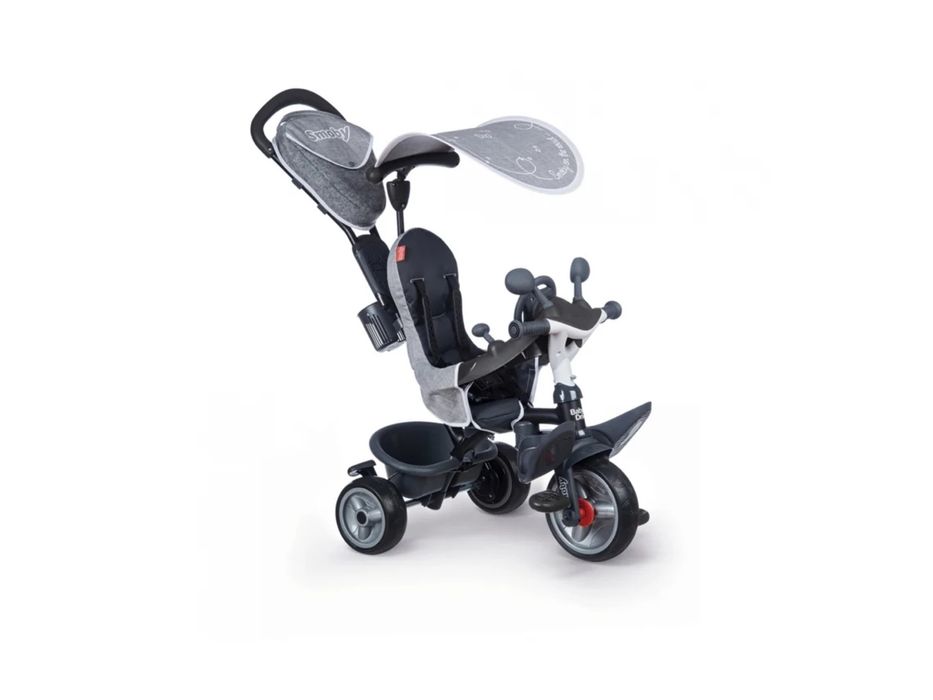 Triciclo Smoby Baby Driver Comfort Cinzento
