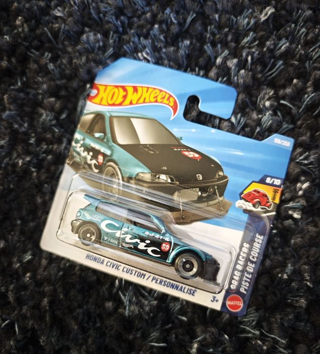 Pack Hondas + Simpsons Family Car - Hot Wheels