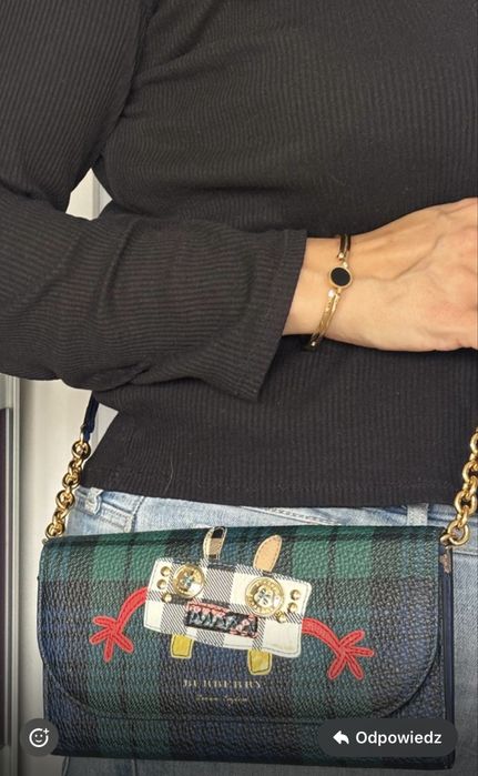 Burberry orginalna torebka super okazja -50%