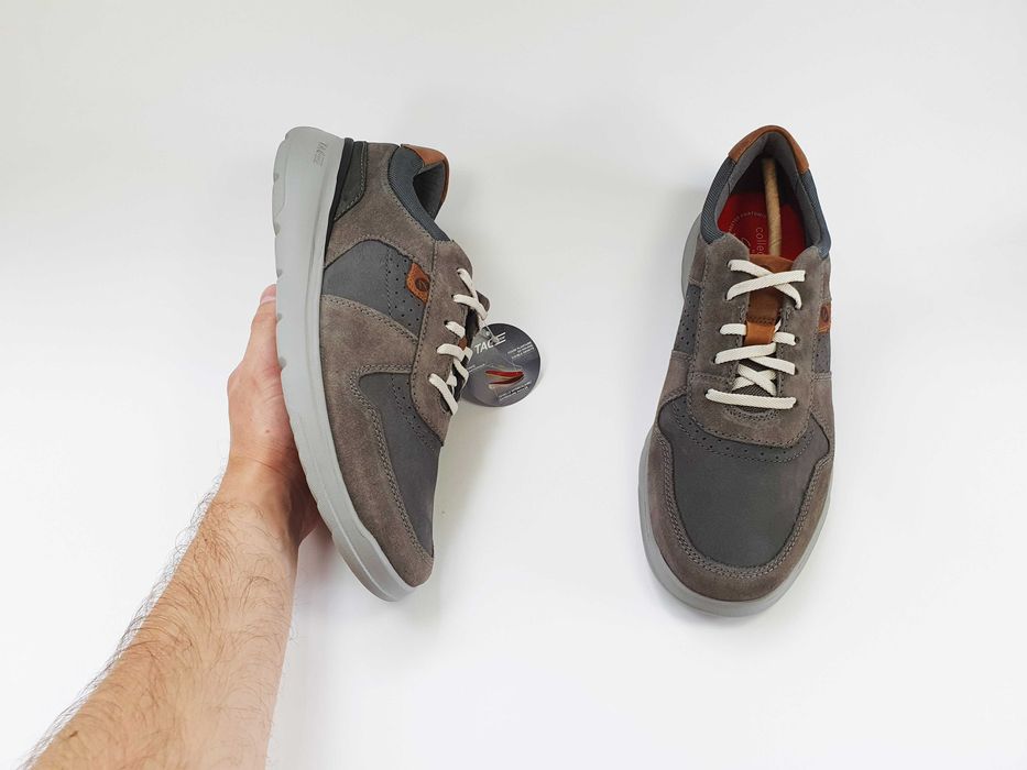 Мужские кроссовки Clarks оригинал 44.5 28.5-29 см 10 UK серые