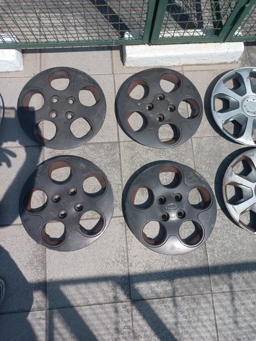 Jogo de 4x tampoes 14 calotas peugeot opel fiat hyundai seat ford citr