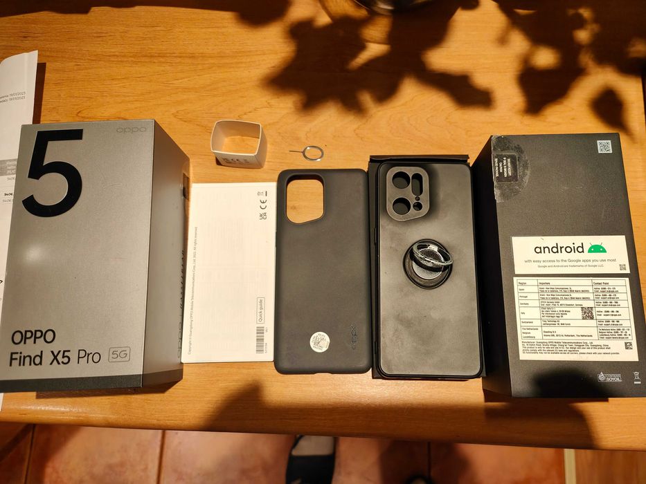 OPPO Find X5 Pro Smartfon Flagowiec 256GB/12 5G 80W + ETUI z magnesem