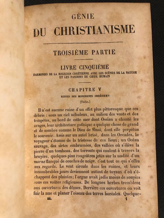 Chateaubriand - Génie du Christianisme (1857)