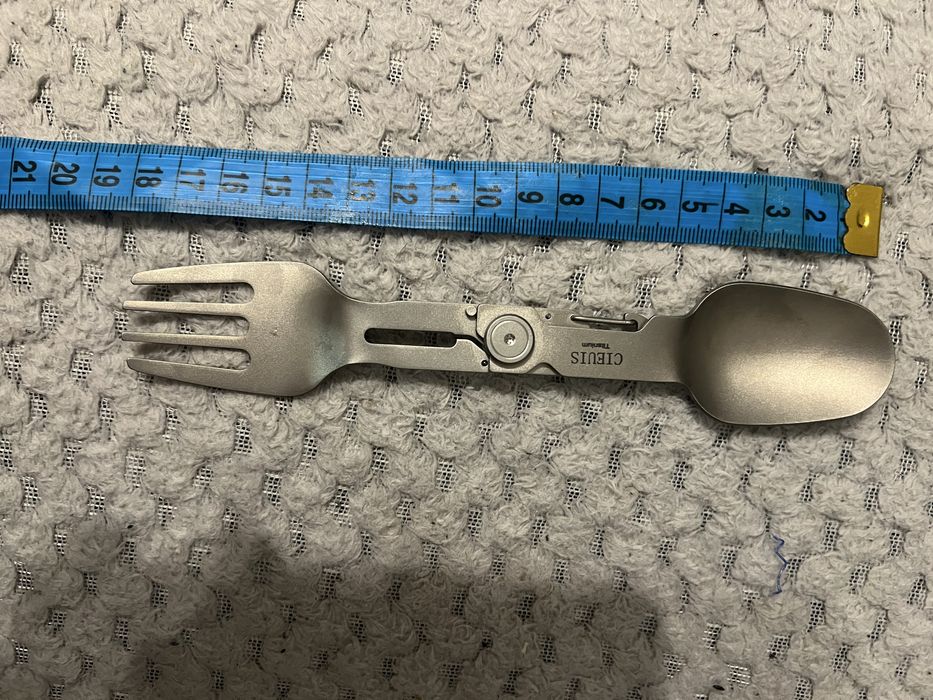 Мультитул titanium вилка ложка