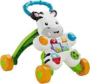 Pchacz zebra Fisher Price, stan bardzo dobry, wersja włoska