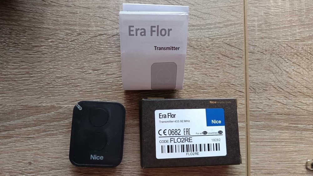 NICE FLOR FLO2RE 433.92 MHz lub FLO4RE Pilot do bramy wysyłka